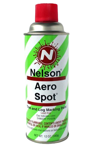 NELSON Aero Spot Marking Paint 12 Oz Can - Red