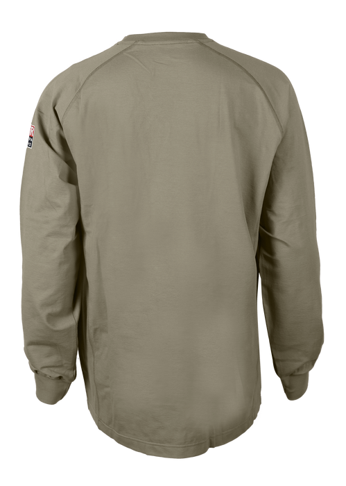 NKE FR Lightweight Flex long Sleeve Tee Khaki Green