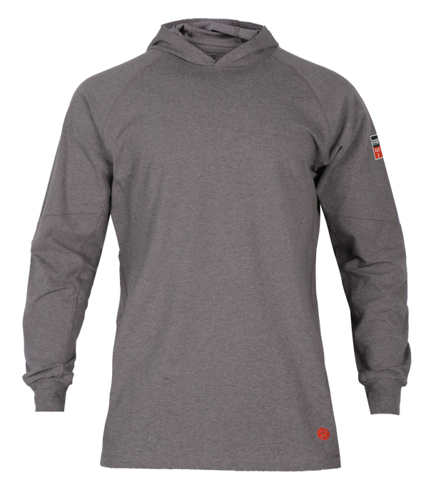 NKE FR Lightweight Flex Hoodie Charcoal Grey