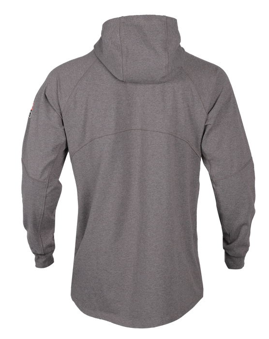 NKE FR Lightweight Flex Hoodie Charcoal Grey