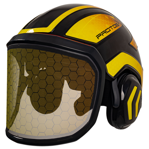 special edition beekeeper protos helmet side view 2