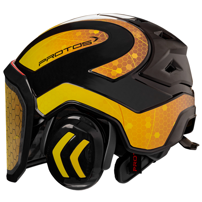 special edition protos helmet back and side view