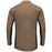 Mens FR Long Sleeve Base Layer with Concealed Pocket Tan