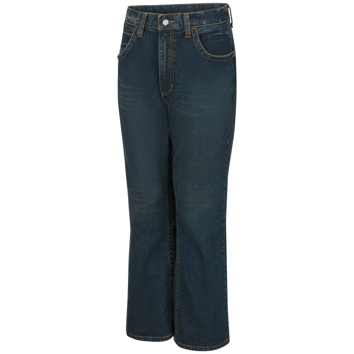 Bulwark Mens Relaxed Fit Bootcut Jean with Stretch