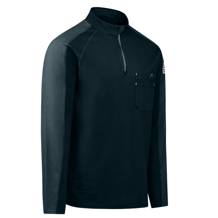 Bulwark Men's FR 1/4 Zip Flex Knit
