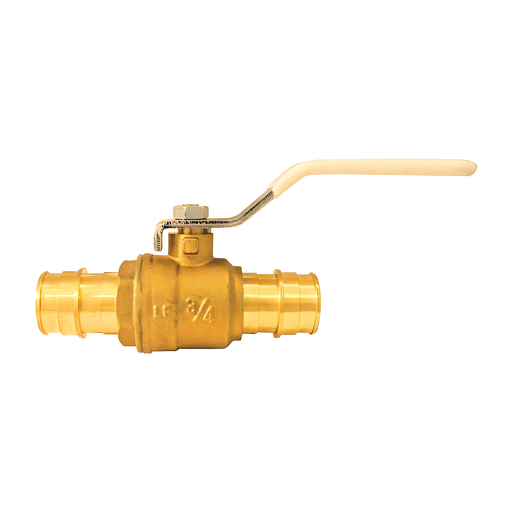 Brass PEX-A Expansion Barb Ball Valve