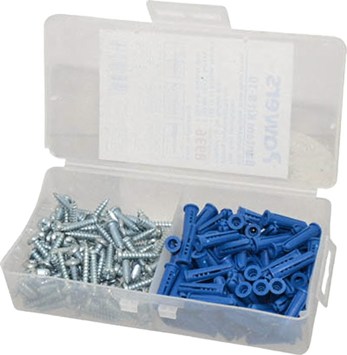 POWERS FASTENING INNOVATIONS Anchor with Screw Bantam Plug Kit B-12