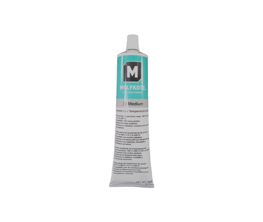 DUPONT Molykote 33 Extreme Low Temperature Bearing Grease Medium Off-White 100G