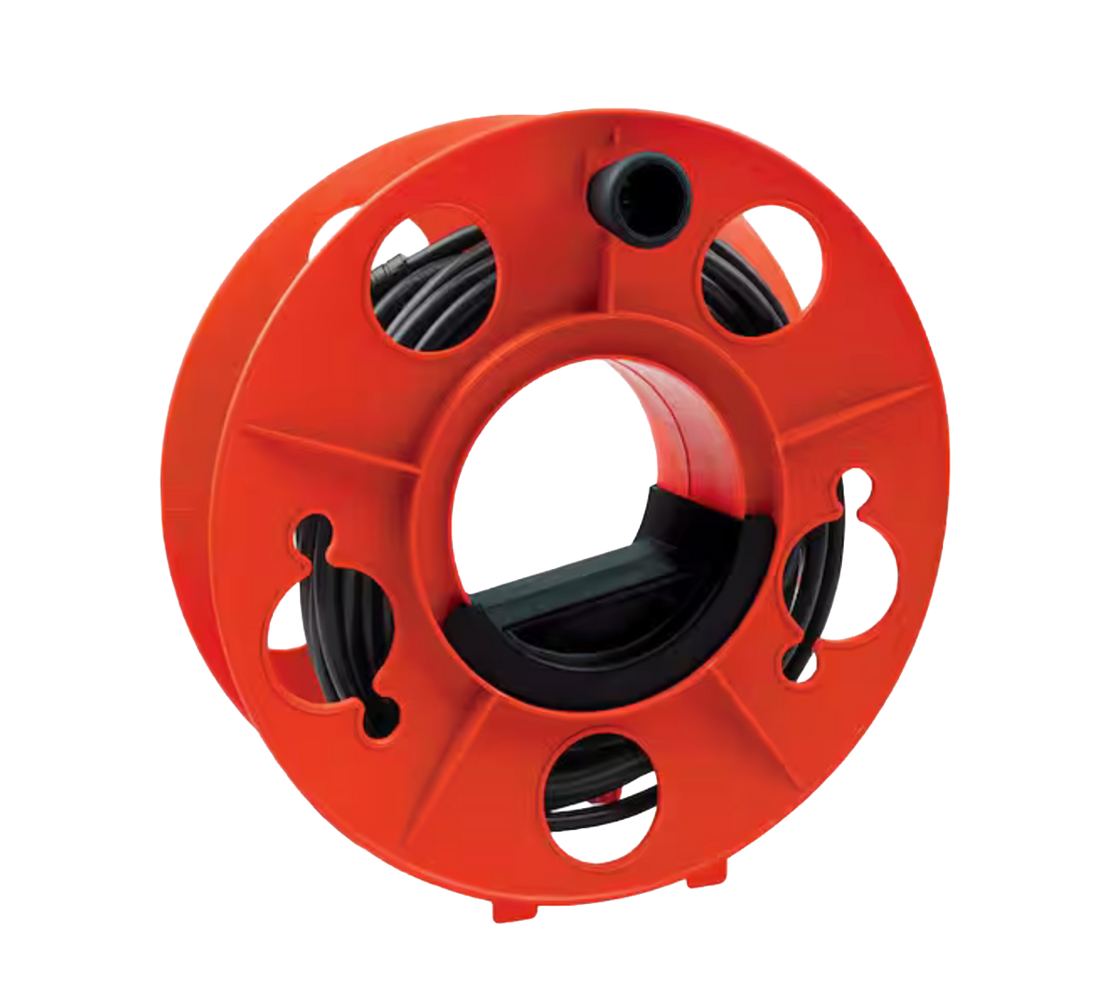 HDX FSCR02 Heavy-Duty Extension Cord Storage Reel 150 ft 16/3 Polypropylene