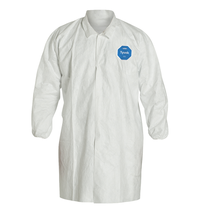 DuPont Tyvek 400 Lab Coat with No Pockets