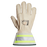 Lineman Gloves With Short 2-inch Hi-Viz Cuff