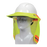 EZ Cool FR Treated Hi Viz Hard Hat Visor and Neck Shade