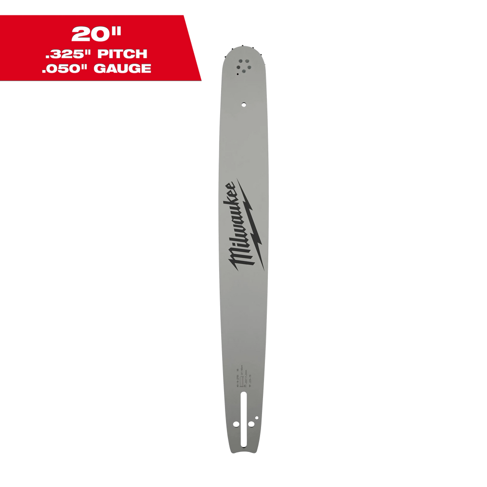 Milwaukee 20" .325" Pitch .050" Gauge Narrow Kerf Guide Bar 49-16-2755