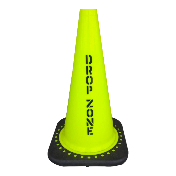 JBC Non-Reflective Drop Zone Cone 18in Lime