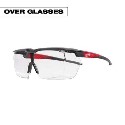 Milwaukee Over the Glasses OTG Safety Glasses Clear Dual Coat Lenses