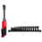 Milwaukee tool with ratchet and socket set on a white background