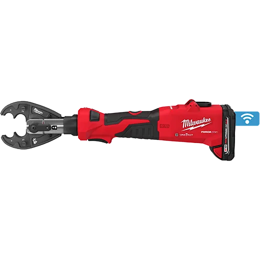 Milwaukee M18 FORCE LOGIC 6T Linear Utility Crimper Kit w/ BG-D3 Jaw