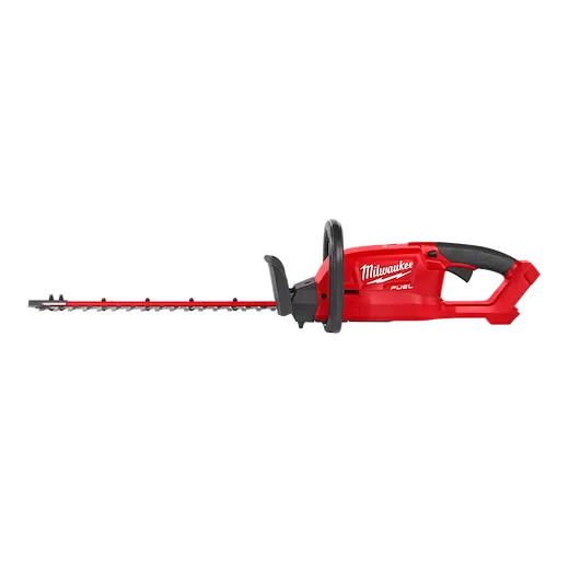 Side view of the milwaukee m18 hedge trimmer
