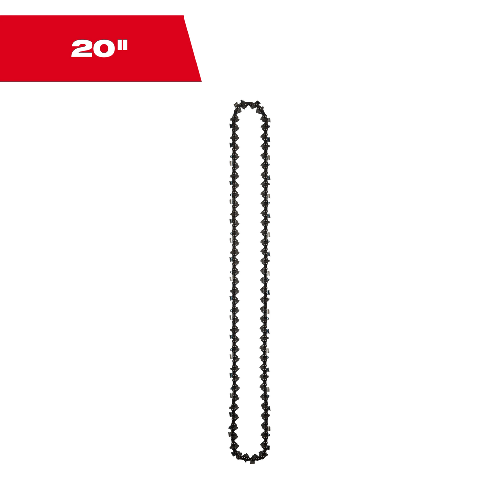 Milwaukee 20" .325" Pitch .050" Gauge Narrow Kerf Saw Chain 49-16-2752