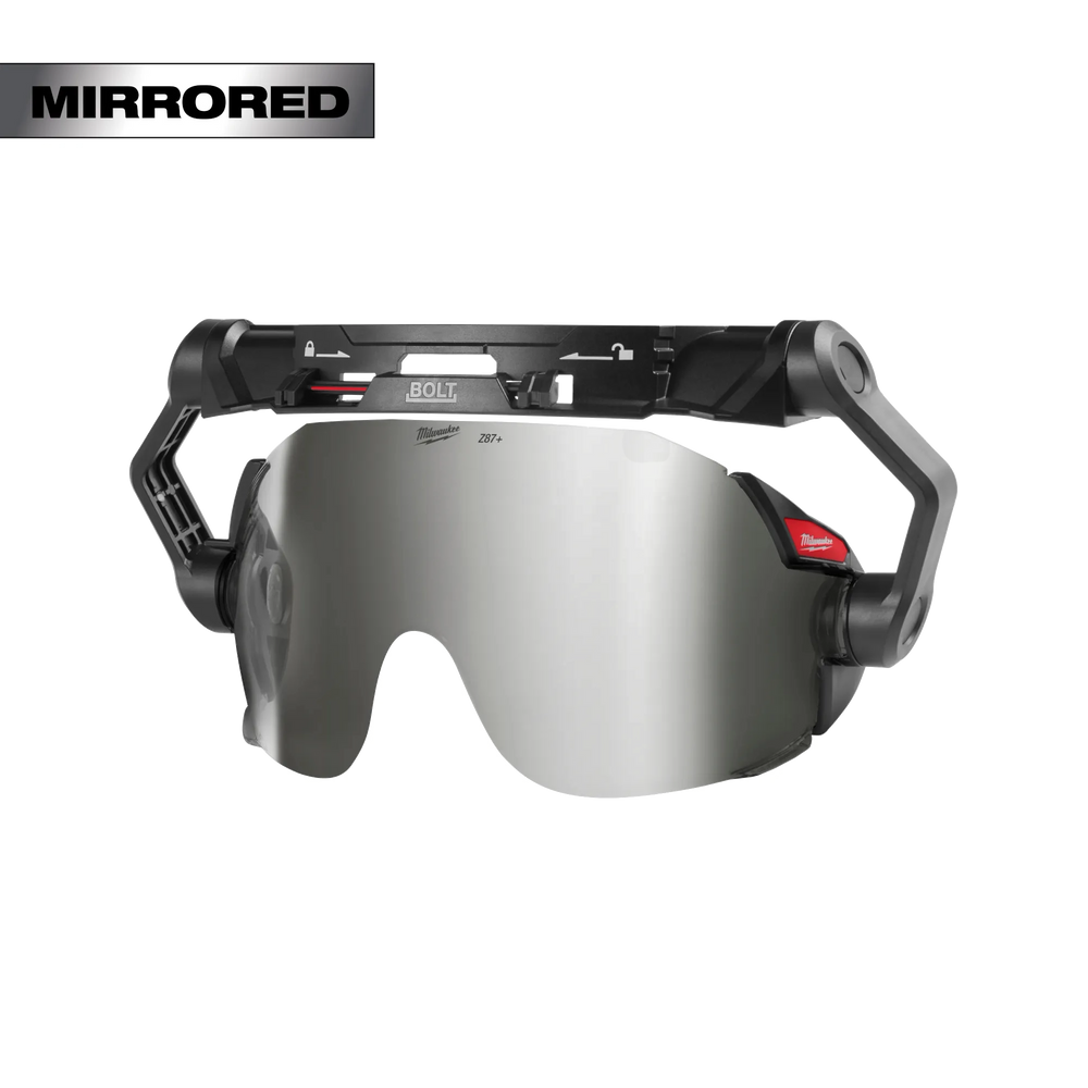 Milwaukee BOLT Eye Visor - Mirrored Dual Coat Lens