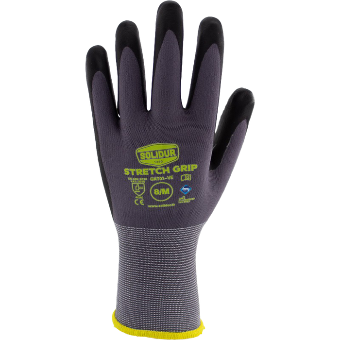 Solidur Stretch Grip Gloves