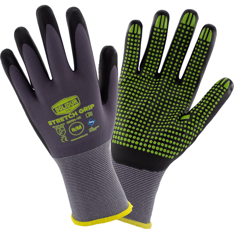 Solidur Stretch Grip Gloves