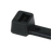 11.81" 50 lb UV Black Cable Ties