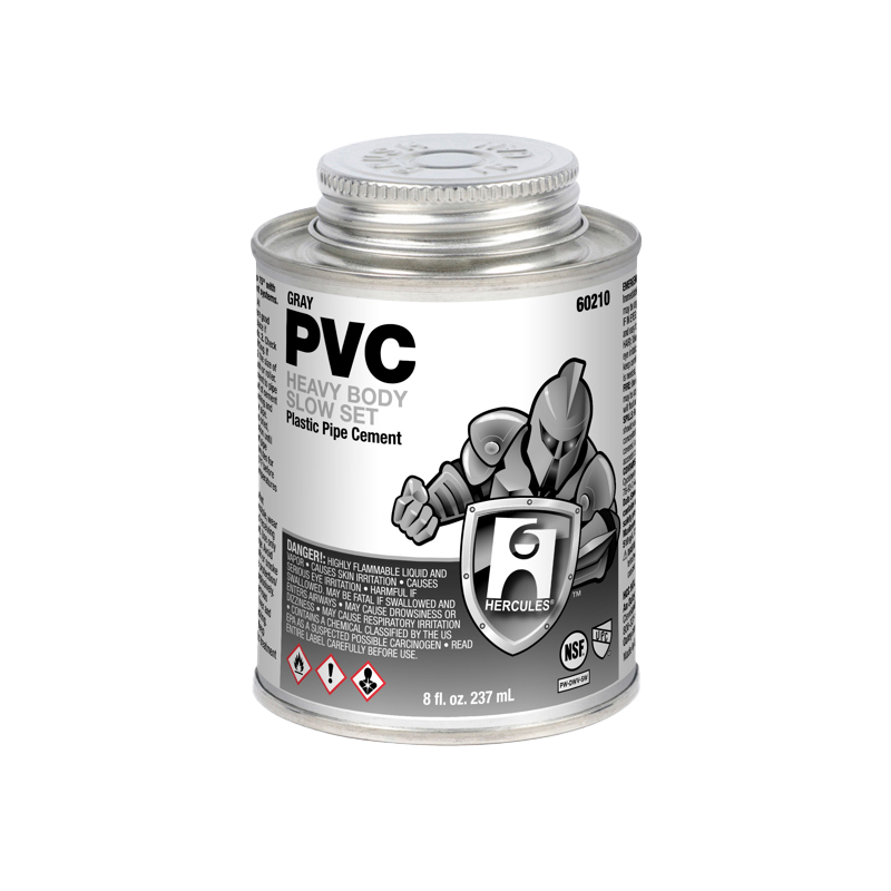 Oatey Hercules Heavy Body Slow Set Gray PVC Cement