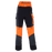 SOLIDUR COMFY CHAINSAW PANTS Black and Orange
