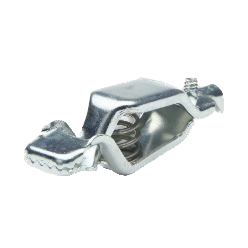 Curved Jaw Clip Screw Wire Attachment