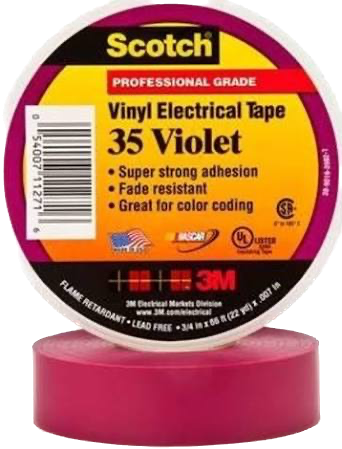3M Electrical Vinyl Tape 3/4 IN (1 Roll)