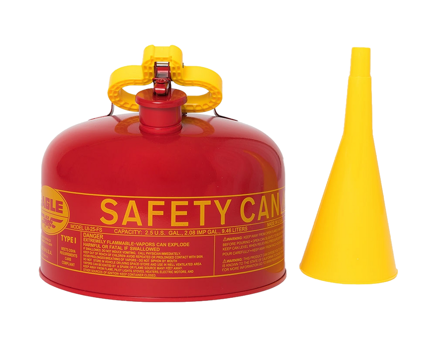 Type I 2.5 Gallon Gas Can