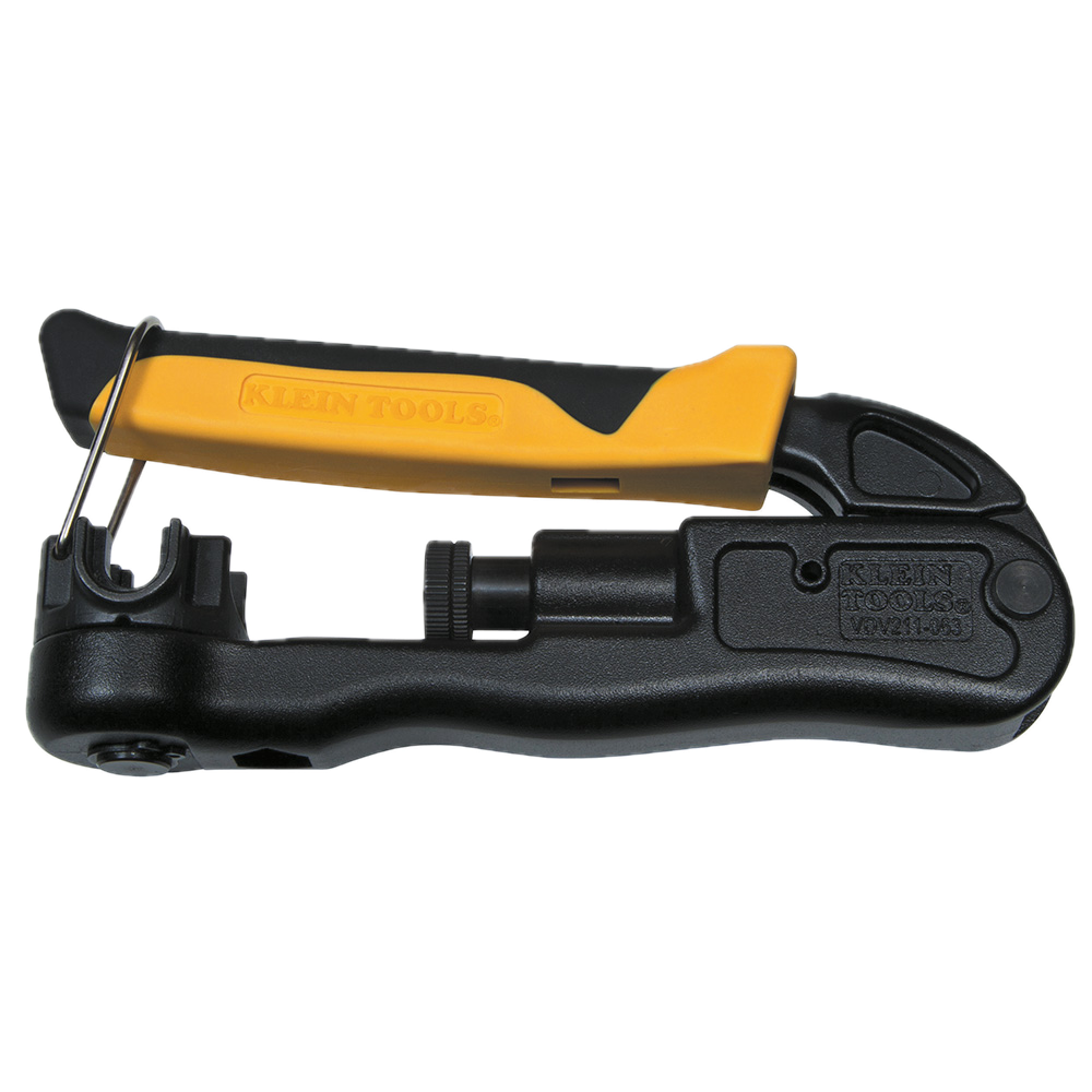 Heavy-Duty Multi-Connector Compression Crimper
