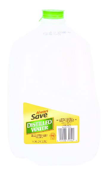 1 Gallon Distilled Water