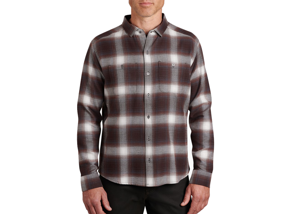 Kuhl Men's Law Flannel Shirt, Aged Oak / M