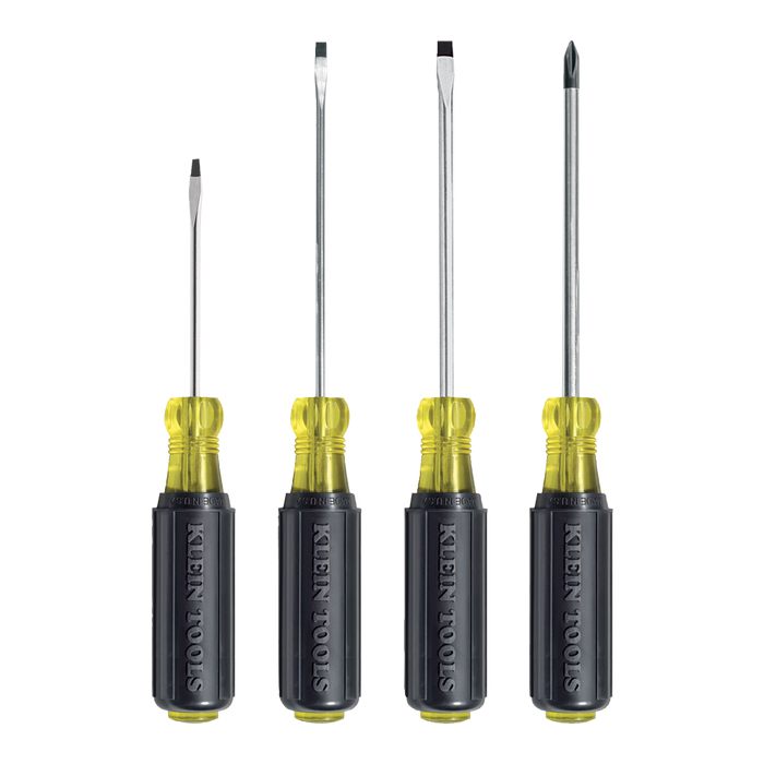Screwdriver Set, Mini Slotted and Phillips, 4-Piece