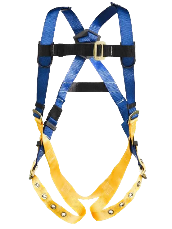 WERNER LITEFIT PLUS Standard Harness, Tongue Buckle Legs, Quick Connect Chest