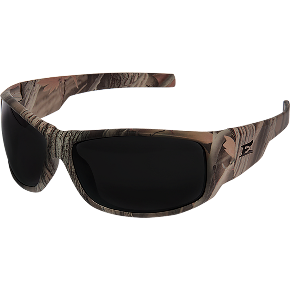Edge Eyewear HZ116CF Caraz Forest Camo Frame Smoke Lens Safety Glasses