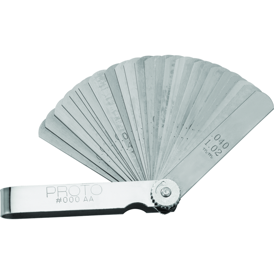 PROTO Feeler Gauge Set, 25 PC — Bartlett Arborist Supply