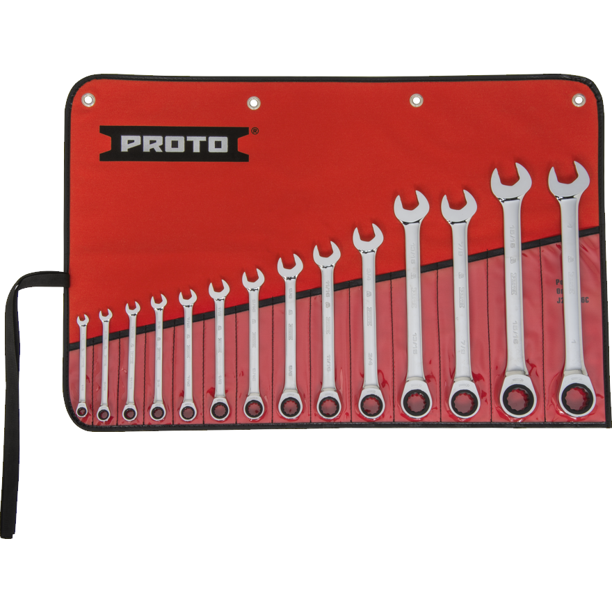 PROTO Ratcheting Wrench Set, Combination — Bartlett Arborist Supply