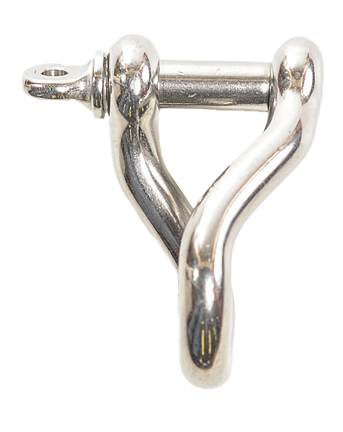 TWISTED CLEVIS, STAINLESS STEEL