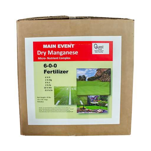 MAIN EVENT DRY MN 6-0-0, 10% MN CHELATE 4FE, 1MG, .5ZN W/ UTE