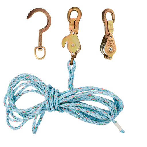 KLEIN Block and Tackle, Spliced to Block 268, w/Hook 259 1802-30SSR
