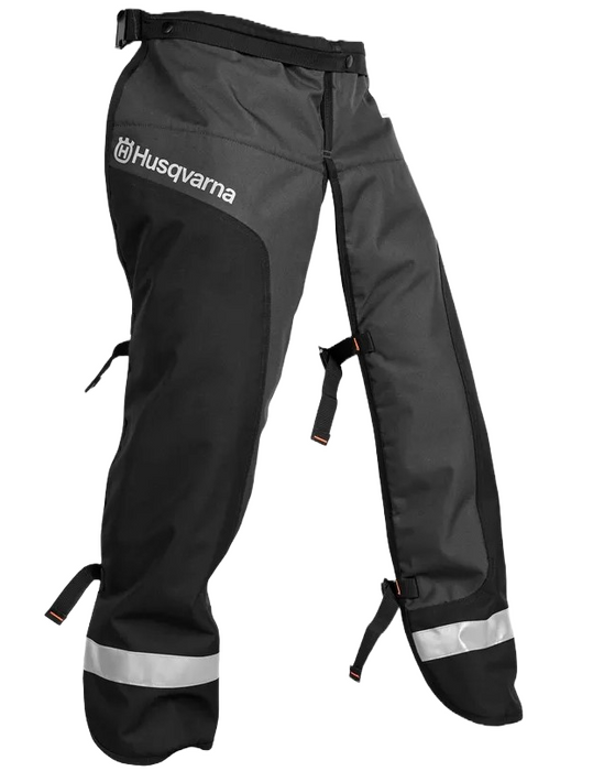 Husqvarna Functional Apron Chainsaw Chaps — Bartlett Husqvarna Functional Apron Chainsaw Chaps — Bartlett