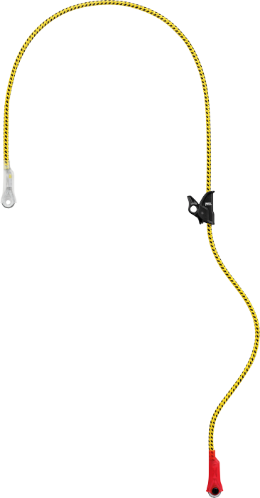 Petzl Microflip Steel Lanyard - EN 358 in the shop Petzl Microflip Steel Lanyard - EN 358 in the shop