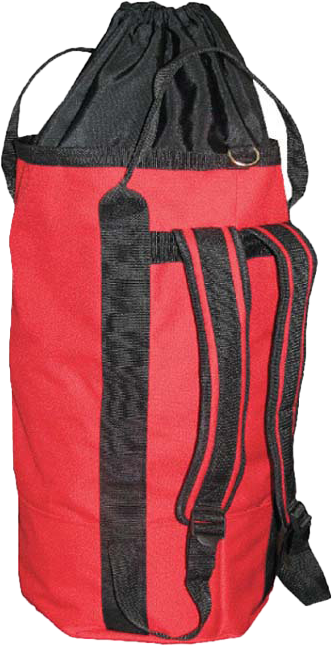 ROPE BAG RED 36" TALL AND 12" WIDE
